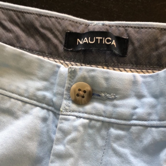 Nautica Flat Front Deck Shorts 36 - Picture 2 of 5
